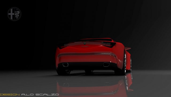 Alfa Romeo Araldèa Rendering - Foto 12 di 22