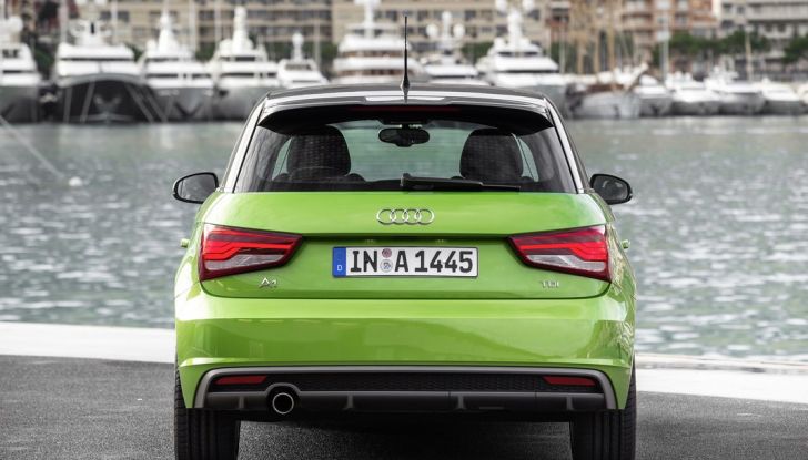 audi a1 posteriore