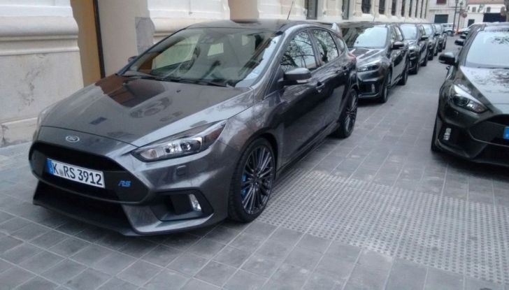 Nuova Ford Focus RS equipaggiata in esclusiva con pneumatici MICHELIN.