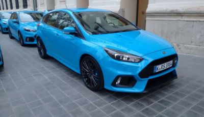 Nuova Ford Focus RS equipaggiata in esclusiva con pneumatici MICHELIN