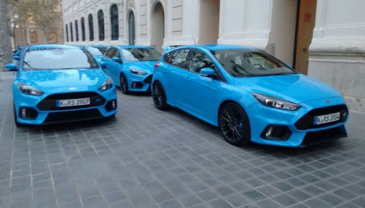 Ford Focus RS equipaggiata Michelin.