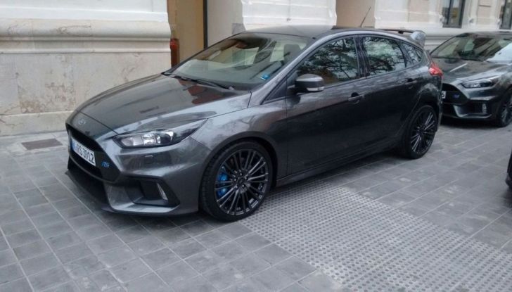 Ford Focus RS equipaggiata Michelin.