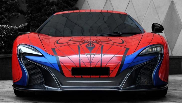 McLaren 650S in versione Spider Man - Foto 3 di 11