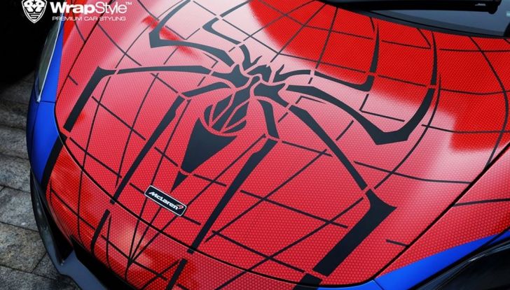 McLaren 650S in versione Spider Man - Foto 2 di 11
