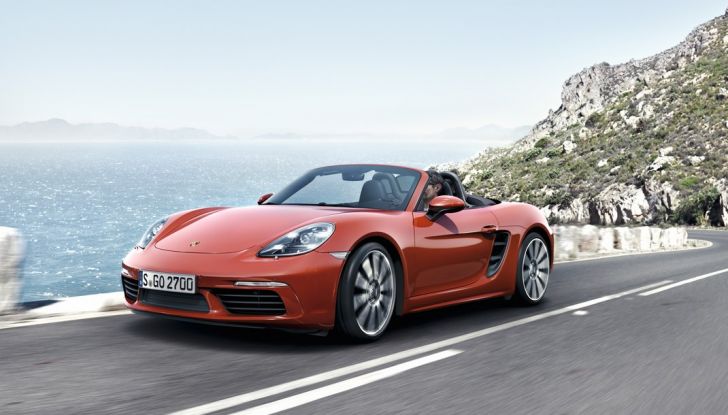 Nuova Porsche Boxster, addio al sei cilindri - Foto 2 di 11