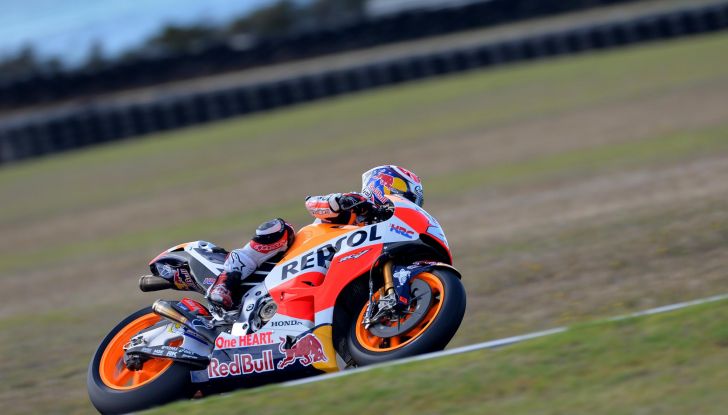Test MotoGP a Phillip Island, Day3: Marquez mette tutti in fila, paura per Lorenzo - Foto 8 di 20
