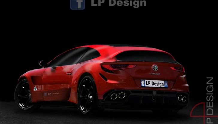 Alfa Romeo Estrema rendering - Foto 2 di 6