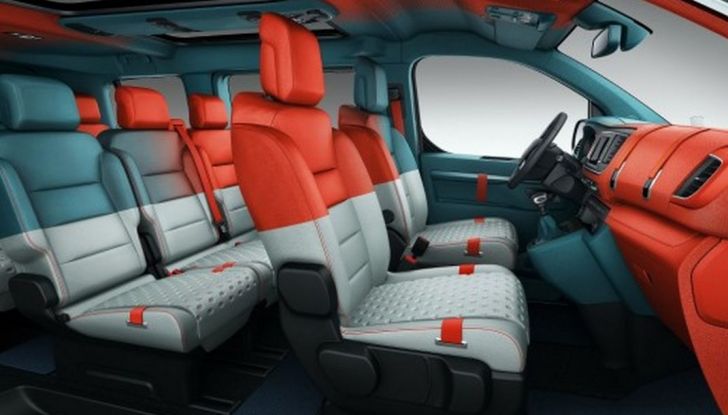 Citroën SpaceTourer tre versioni e un concept interno