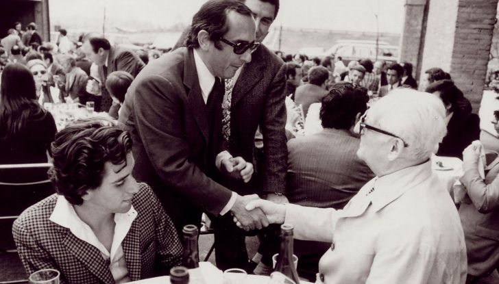 Jack Heuer e Enzo Ferrari