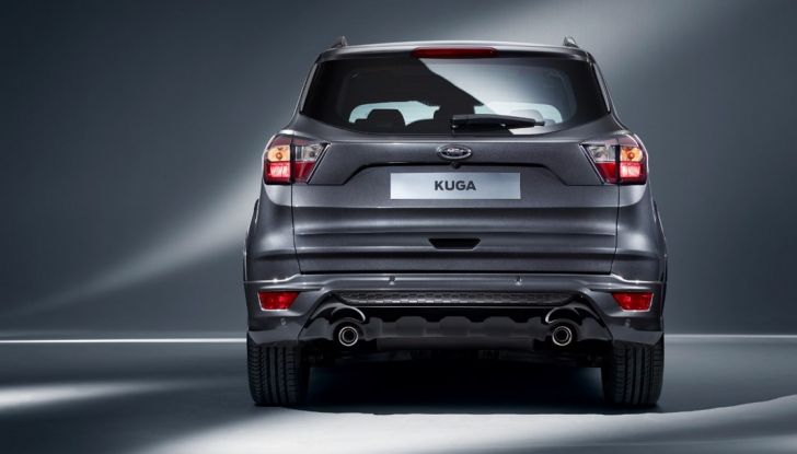 Nuova Ford Kuga, posteriore.