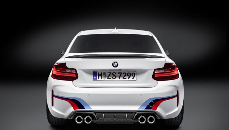 bmw m2 coupe 2016 posteriore