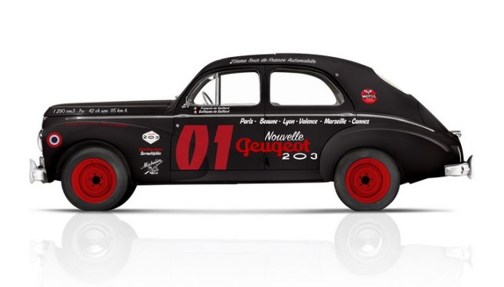 Peugeot a Rétromobile 2016 con le coupé e le cabriolet - Foto 2 di 14