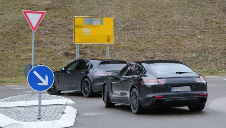 Porsche Panamera Shooting Brake prime immagini spia della nuova station wagon - Foto 8 di 25