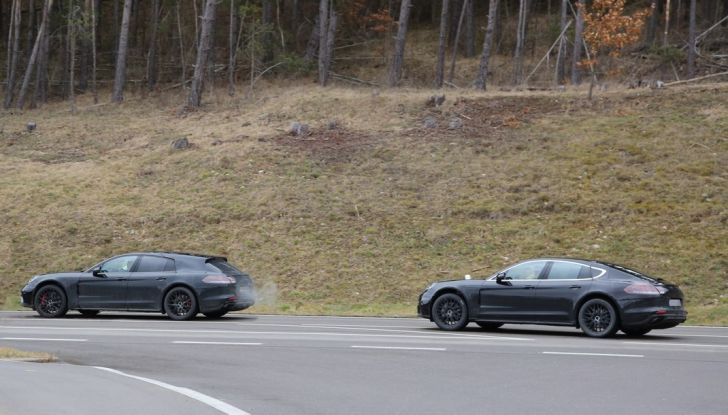 Porsche Panamera Shooting Brake prime immagini spia della nuova station wagon - Foto 18 di 25