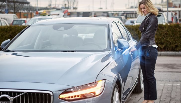 Volvo Cars sarà il primo marchio a commercializzare auto senza chiave - Foto 2 di 10
