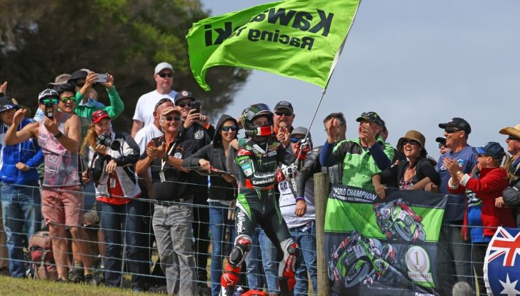 World Superbike Phillip Island:  Jonathan Rea festeggia con una doppietta - Foto 10 di 10