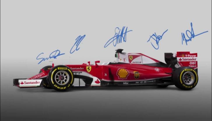 Formula1: Presentazione live della monoposto Ferrari in diretta - Foto 1 di 8