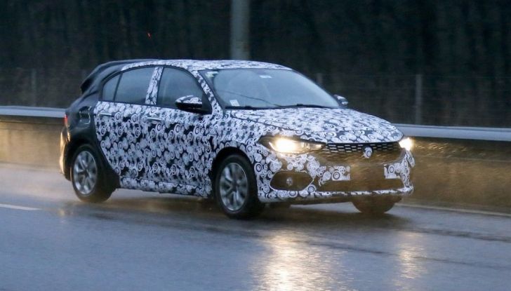 Fiat Tipo foto spia.