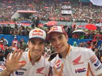 La Honda RC213V 2016 di Marquez e Pedrosa