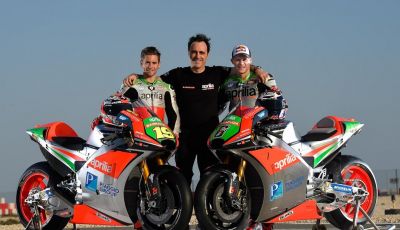 La presentazione ufficiale dell’Aprilia RS-GP della MotoGP 2016