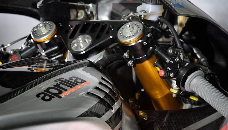 La presentazione ufficiale dell’Aprilia RS-GP della MotoGP 2016 - Foto 3 di 20