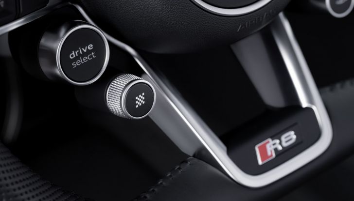 Audi R8 V10 plus drive select