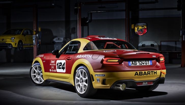 abarth 124 laterale posteriore