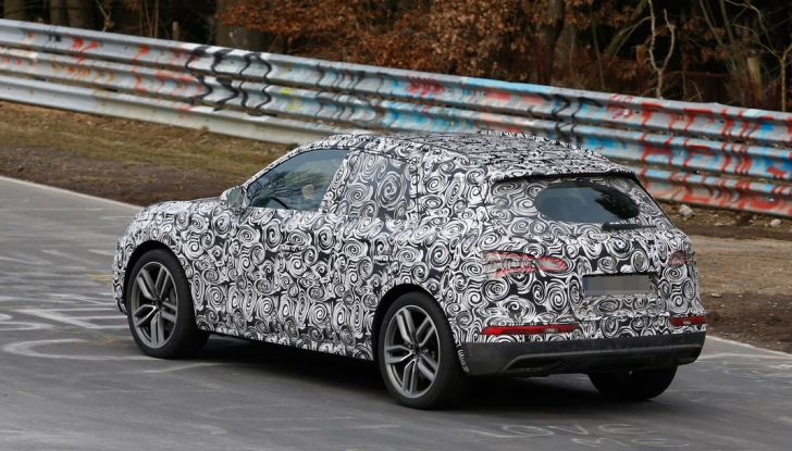 Audi Q5 immagini spia primavera 2016 (1)