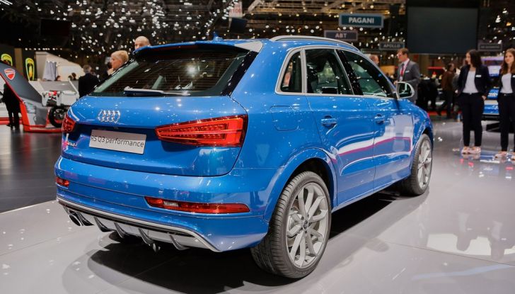 audi RS Q3 live ginevra 2016
