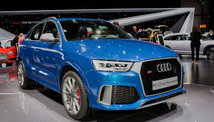 audi rs Q3 live ginevra 2016