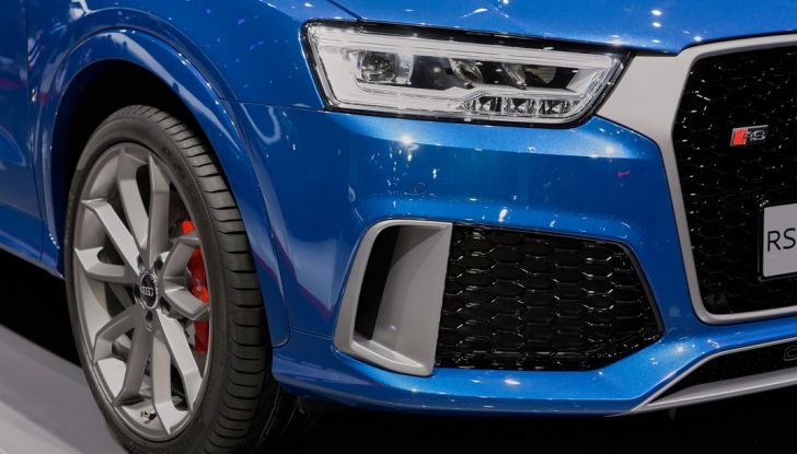audi rs Q3 dettaglio anteriore