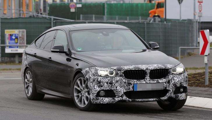 BMW Serie 3 GT, foto spia dei test al Nürburgring - Foto 2 di 16