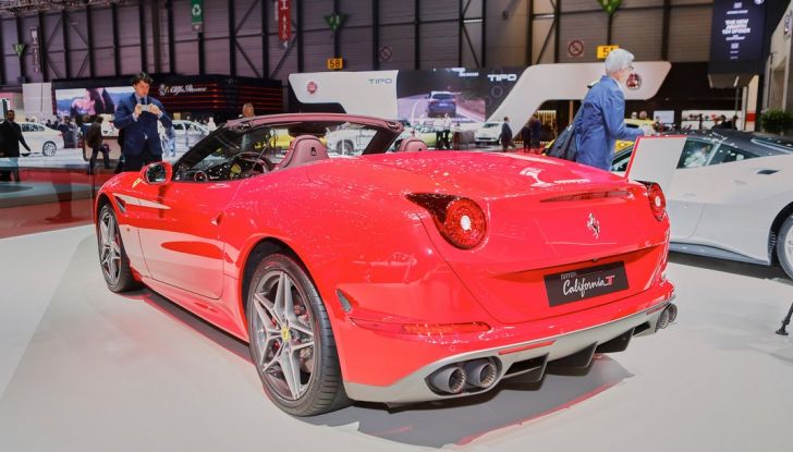Ferrari California T live Ginevra 2016