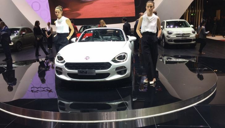 Fiat 124 Spider, live Ginevra 2016