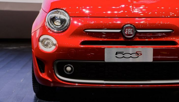 Fiat 500S, al Motor Show di Ginevra.