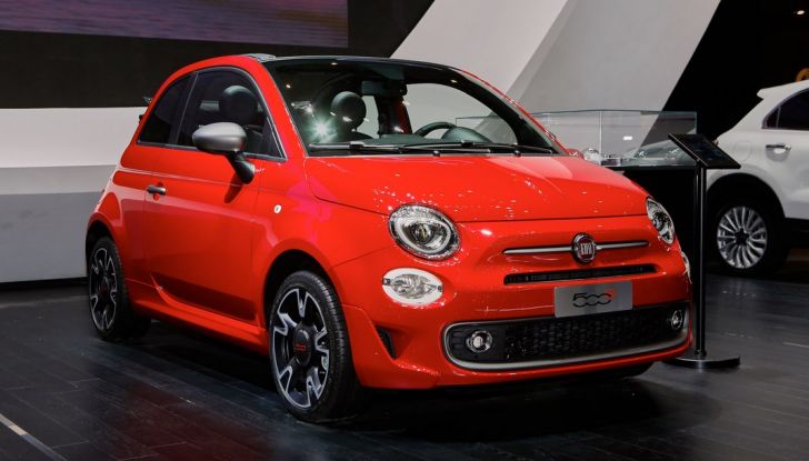 Fiat 500S, al Motor Show di Ginevra.