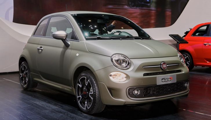 Fiat 500S, al Motor Show di Ginevra.