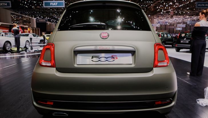 Fiat 500S, al Motor Show di Ginevra.