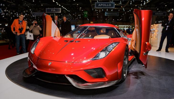 Koenigsegg Regera, sportiva estrema da 1.500 cavalli - Foto 2 di 24