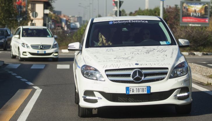 Mercedes Classe B Electric Drive: a Roma e Milano sarà a noleggio - Foto 4 di 10