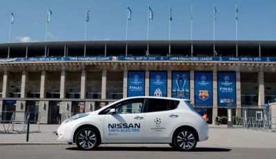 Finale UEFA Champions League: in campo anche 100 Nissan elettriche