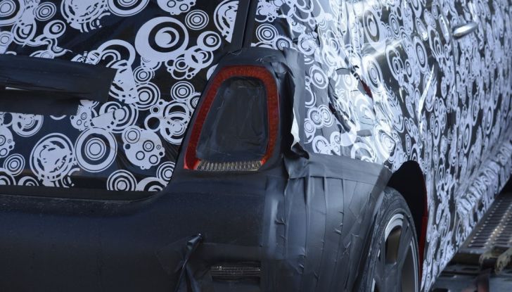 Nuova Abarth 500 dettaglio fanale