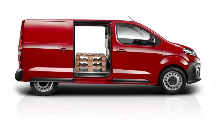 Nuovo Citroen Jumpy apertura portelloni laterali