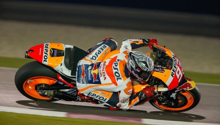 Test Qatar Day 1, Marquez solo decimo: “per fortuna sono solo test” - Foto 2 di 7