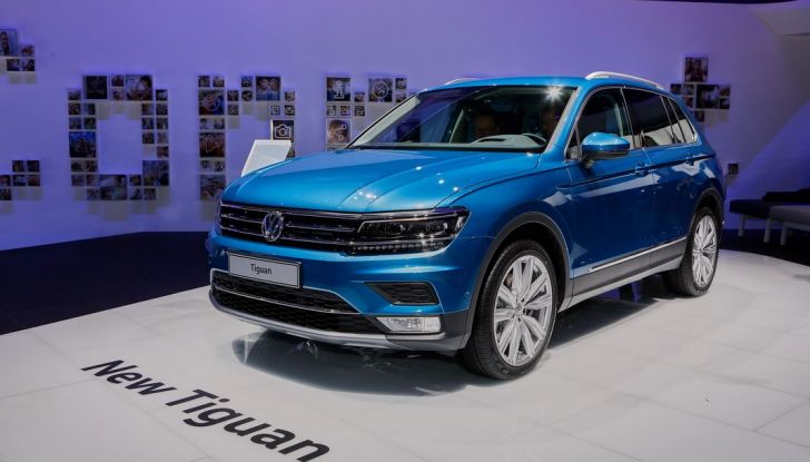 Volkswagen Tiguan live Ginevra 2016