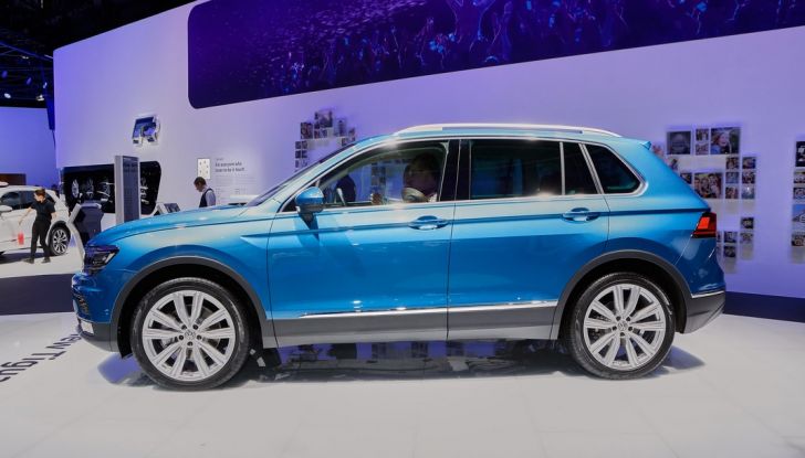 Volkswagen Tiguan live Ginevra 2016