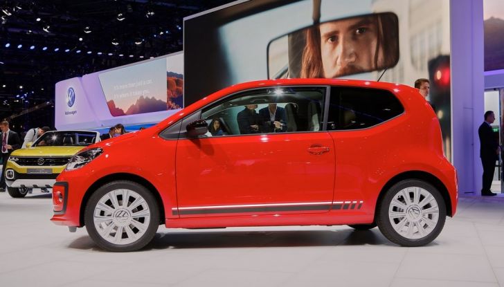 Nuova Volkswagen Up live Ginevra 2016