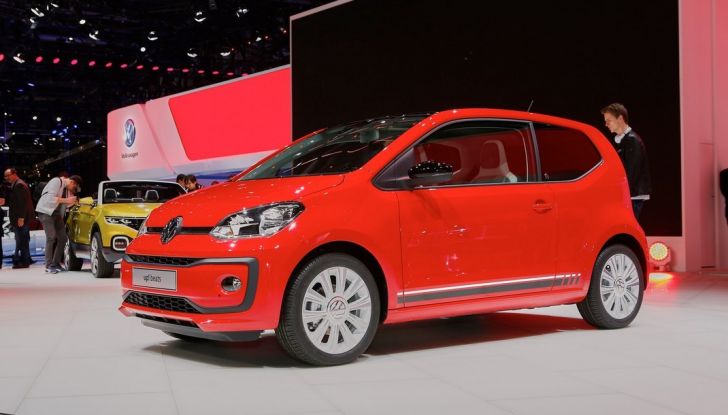 Nuova Volkswagen Up live Ginevra 2016