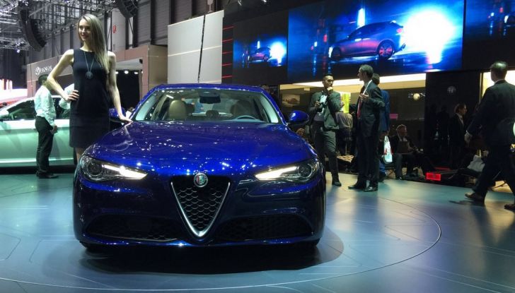 Alfa Romeo Giulia live Ginevra 2016