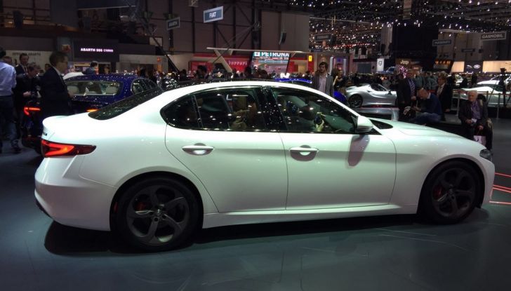 Alfa Romeo Giulia live Ginevra 2016